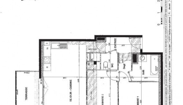 Logement �tudiant T3 &agrave; Nantes (44200)