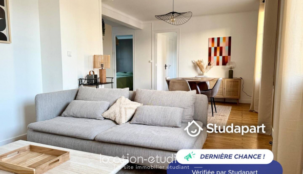 Logement �tudiant T3 &agrave; Nantes (44200)