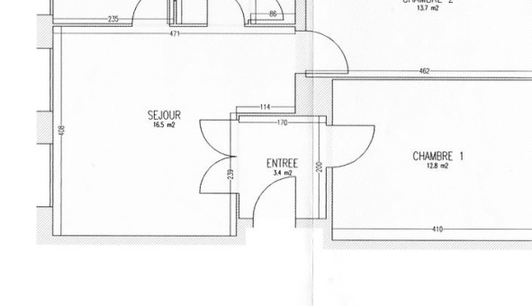 Logement �tudiant T3 &agrave; Nantes (44200)