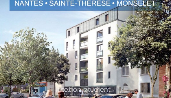 Logement �tudiant T3 &agrave; Nantes (44200)