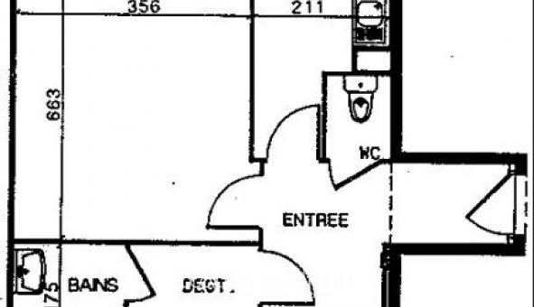 Logement �tudiant T3 &agrave; Nantes (44200)