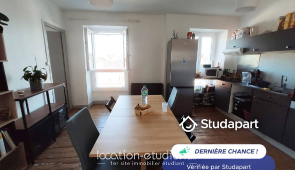 Logement �tudiant T3 &agrave; Nantes (44200)