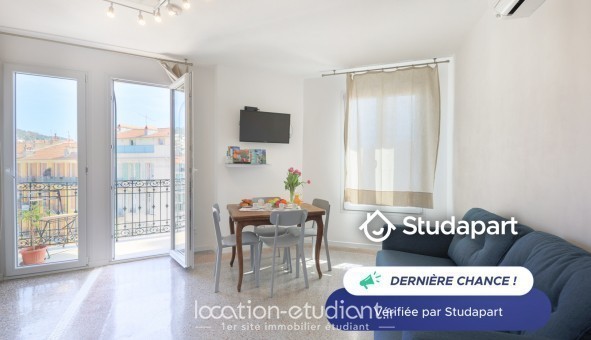 Logement tudiant T3 à Nice (06100)