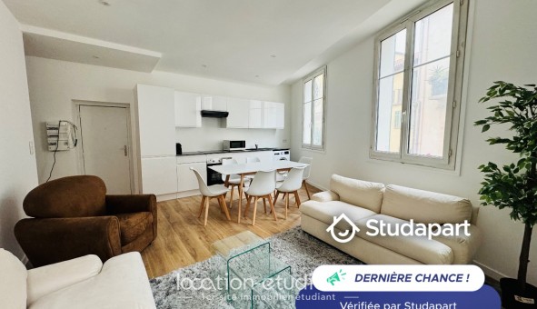 Logement tudiant T3 à Nice (06100)
