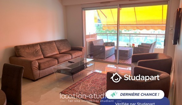 Logement étudiant T3 à Nice (06100)