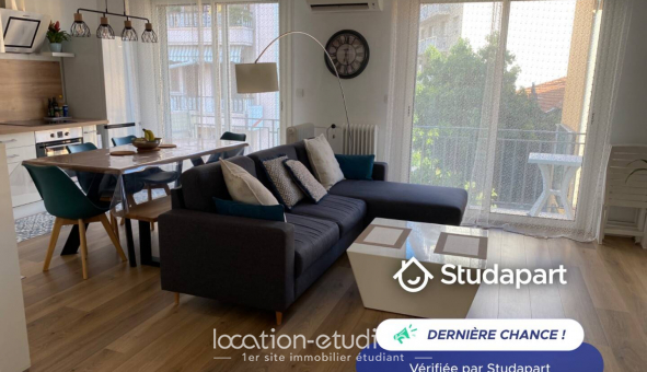 Logement tudiant T3 à Nice (06100)