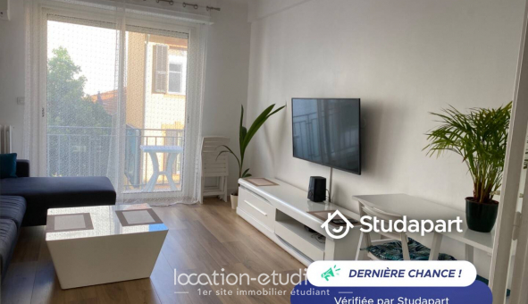 Logement tudiant T3 à Nice (06100)