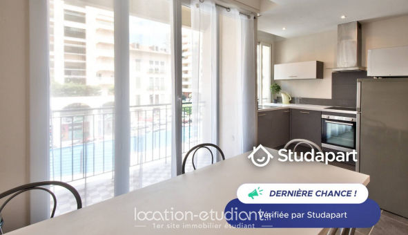 Logement tudiant T3 à Nice (06100)