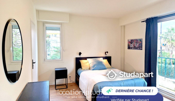 Logement tudiant T3 à Nice (06100)