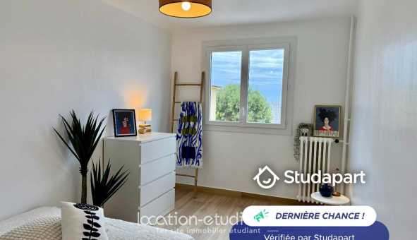 Logement �tudiant T3 &agrave; Nice (06100)