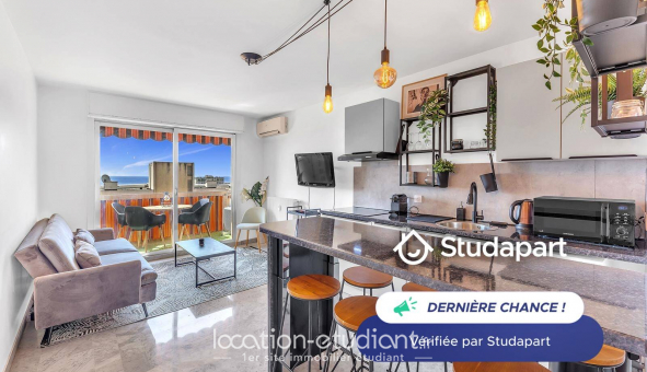 Logement �tudiant T3 &agrave; Nice (06100)