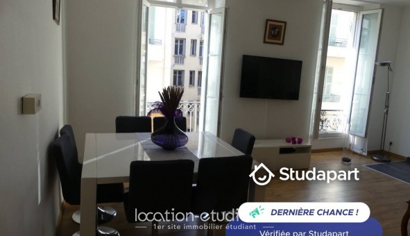 Logement �tudiant T3 &agrave; Nice (06100)