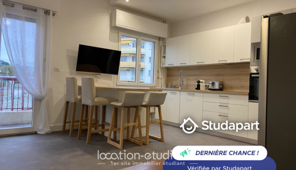 Logement �tudiant T3 &agrave; Nice (06100)