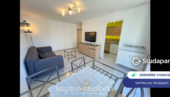 Logement �tudiant T3 &agrave; Nice (06100)