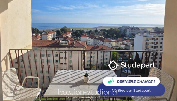 Logement �tudiant T3 &agrave; Nice (06100)