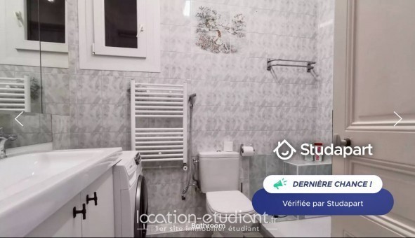 Logement �tudiant T3 &agrave; Nice (06100)