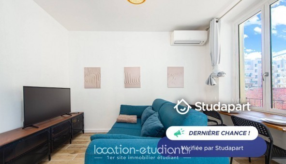 Logement �tudiant T3 &agrave; Nice (06100)