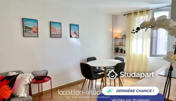 Logement �tudiant T3 &agrave; Nice (06100)