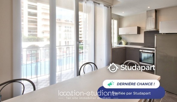 Logement �tudiant T3 &agrave; Nice (06100)