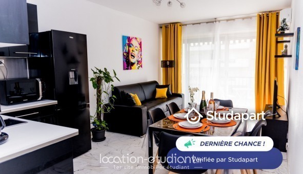 Logement �tudiant T3 &agrave; Nice (06100)