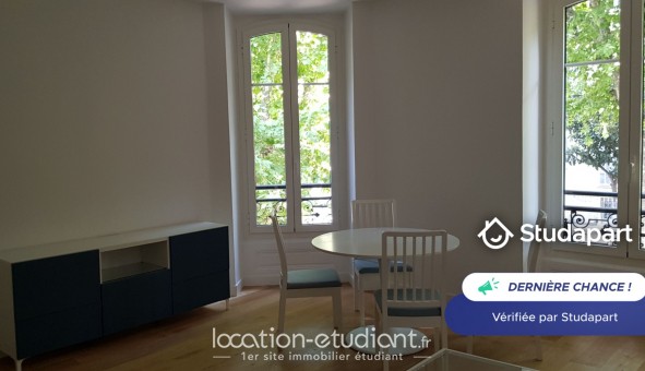 Logement �tudiant T3 &agrave; Nice (06100)