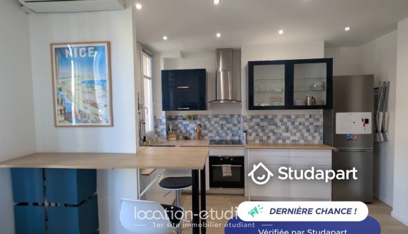 Logement �tudiant T3 &agrave; Nice (06100)