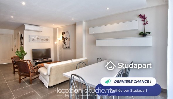 Logement �tudiant T3 &agrave; Nice (06100)