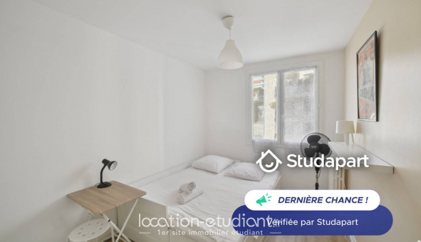 Logement �tudiant T3 &agrave; Nice (06100)