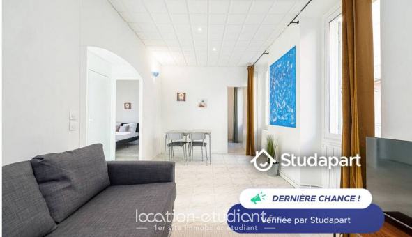 Logement �tudiant T3 &agrave; Nice (06100)