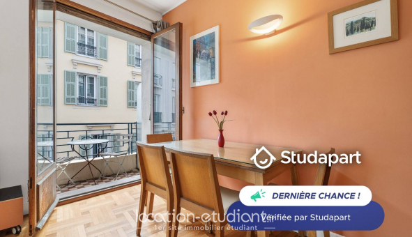 Logement �tudiant T3 &agrave; Nice (06100)