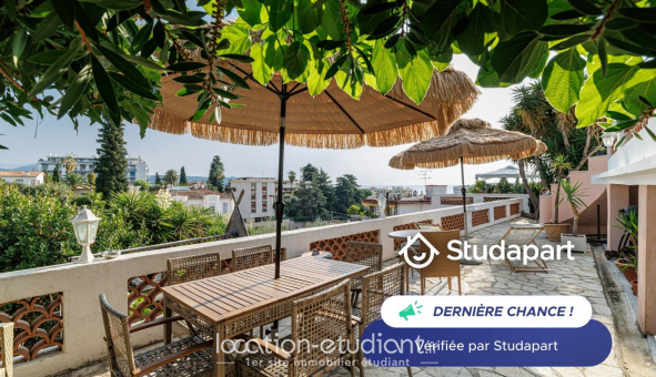 Logement �tudiant T3 &agrave; Nice (06100)