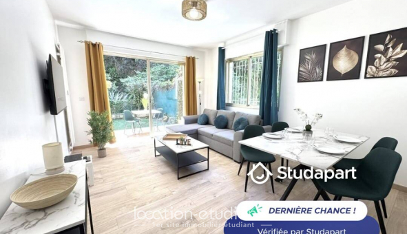 Logement �tudiant T3 &agrave; Nice (06100)