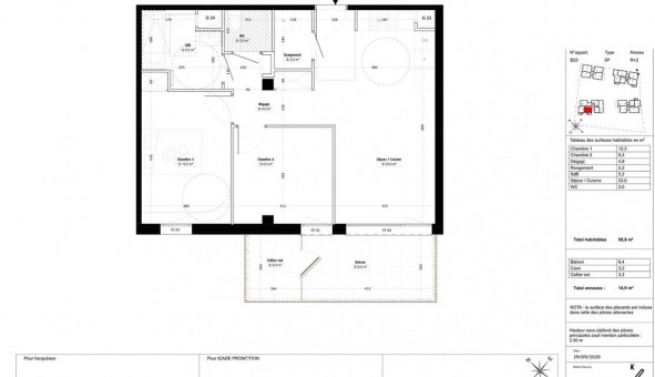 Logement tudiant T3 à Ostwald (67540)