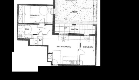 Logement tudiant T3 à Pantin (93500)