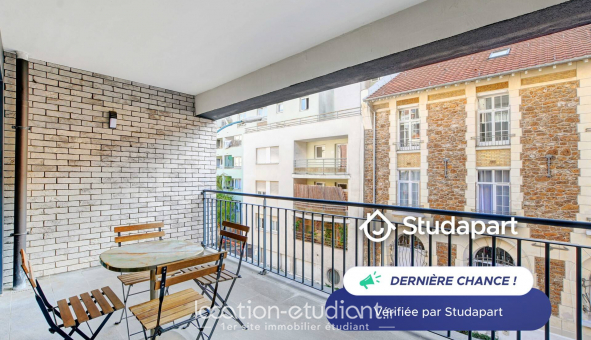 Logement tudiant T3 à Pantin (93500)