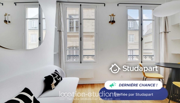 Logement étudiant T3 &agrave; Paris 02ème arrondissement (75002)