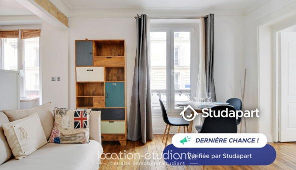 Logement étudiant Location T3 Meubl&eacute; Paris 10ème arrondissement (75010)
