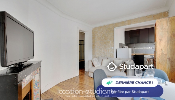 Logement étudiant T3 &agrave; Paris 10ème arrondissement (75010)
