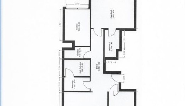 Logement �tudiant T3 &agrave; Paris 10�me arrondissement (75010)