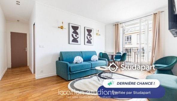 Logement tudiant Location T3 Meublé Paris 13me arrondissement (75013)