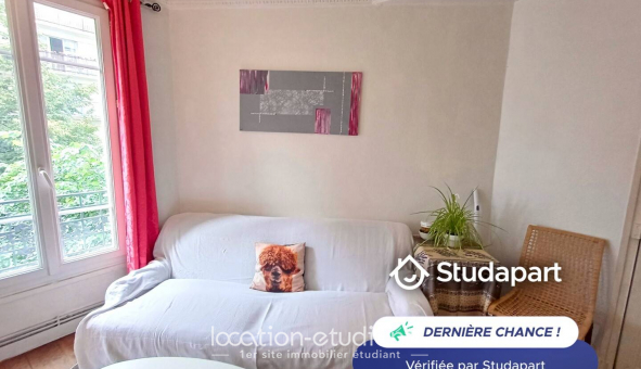 Logement tudiant T3 à Paris 14me arrondissement (75014)