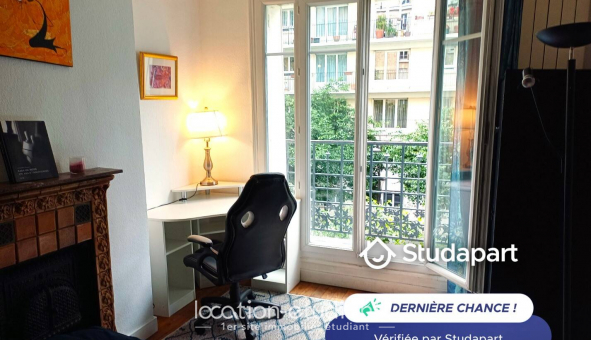 Logement tudiant T3 à Paris 14me arrondissement (75014)