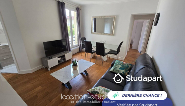 Logement tudiant T3 à Paris 14me arrondissement (75014)