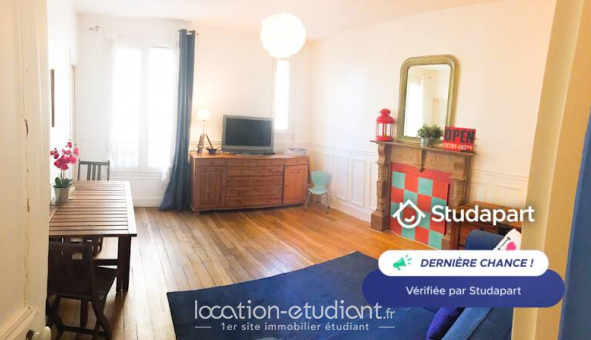 Logement tudiant T3 à Paris 14me arrondissement (75014)