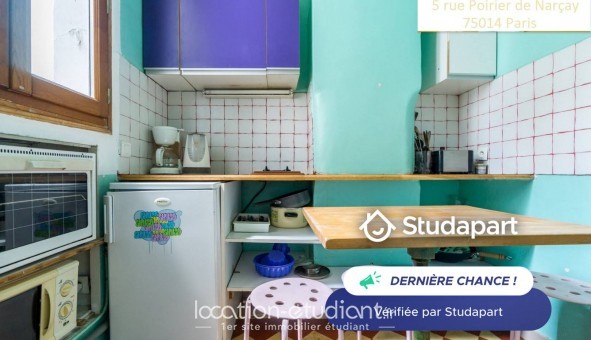 Logement �tudiant T3 &agrave; Paris 14�me arrondissement (75014)