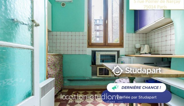 Logement �tudiant T3 &agrave; Paris 14�me arrondissement (75014)