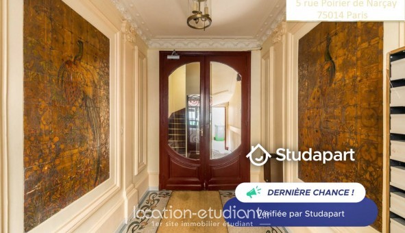 Logement �tudiant T3 &agrave; Paris 14�me arrondissement (75014)