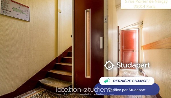 Logement �tudiant T3 &agrave; Paris 14�me arrondissement (75014)