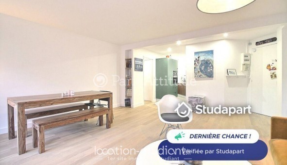 Logement tudiant T3 à Paris 15me arrondissement (75015)