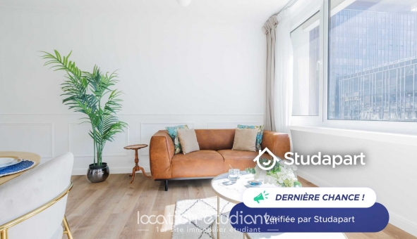 Logement étudiant T3 &agrave; Paris 15ème arrondissement (75015)